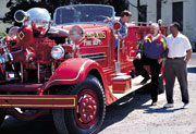 1937 Ahrens-Fox fire engine